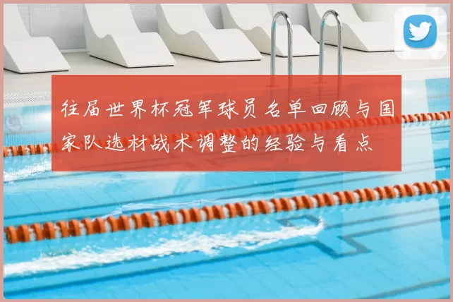 往届世界杯冠军球员名单回顾与国家队选材战术调整的经验与看点